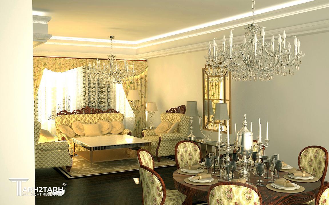 طراحی داخلی خانه مسکونی