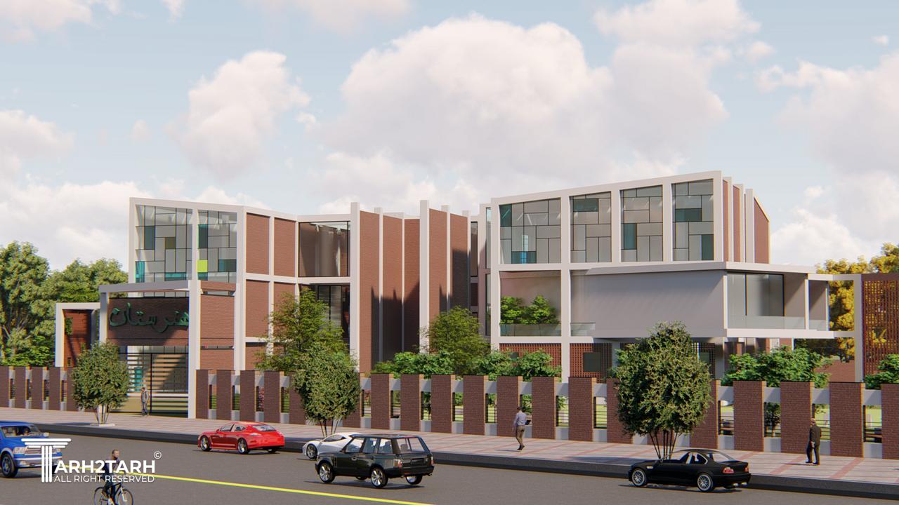 طراحی هنرستان / پروژه دانشگاهی