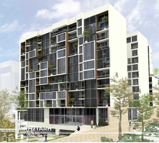 نفر اول مسابقه مجتمع مسکونی برزه نگار