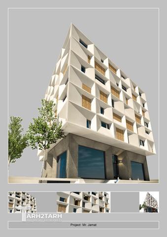 طراحی نما مسکونی