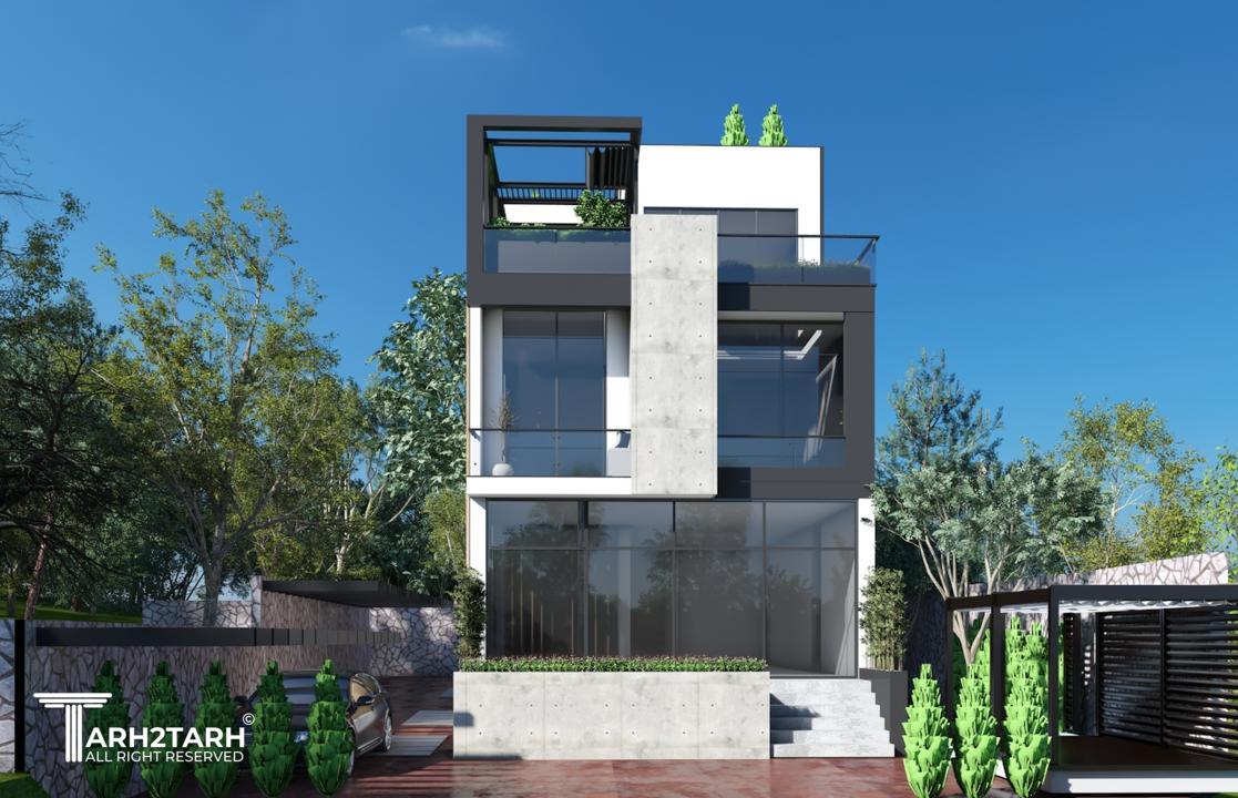 نمای شرقی  پروژه