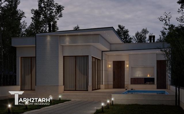 نمای ویلا سرخاب