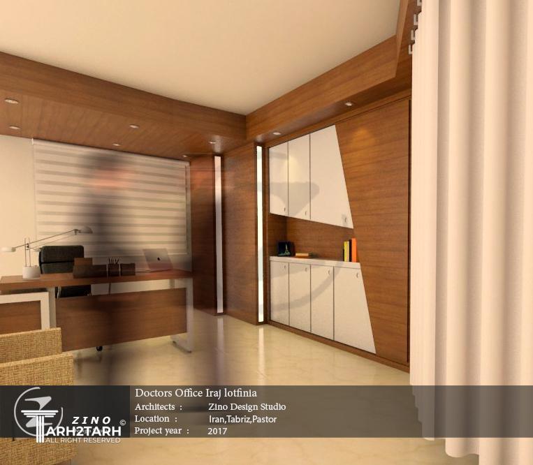 طراحی و اجرای اتاق دکتر