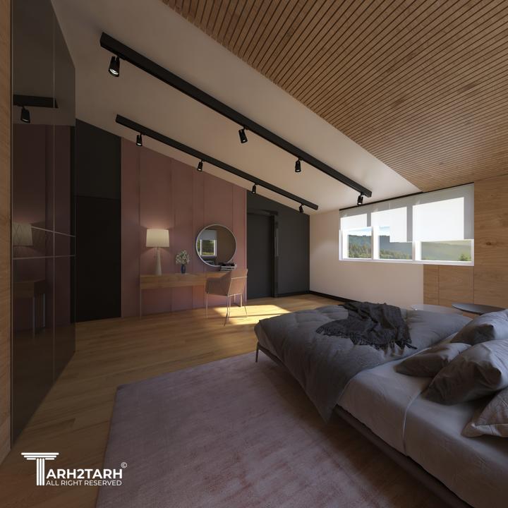 اطاق خواب در طبقه دوم