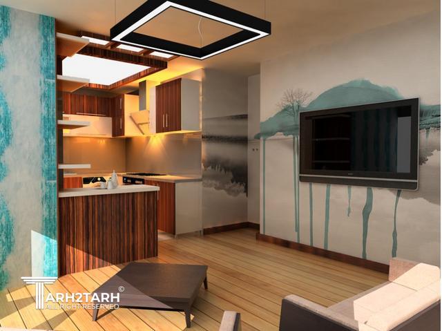 مسکونی با مساحت کم