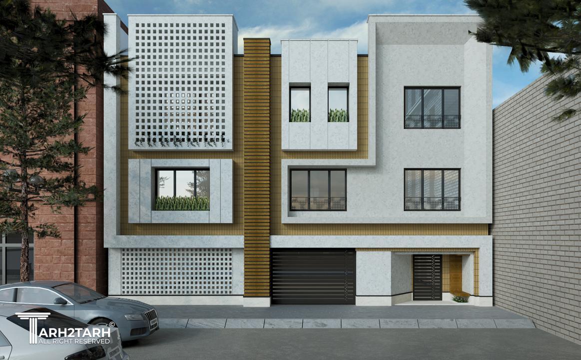 طراحی نمای مدرن