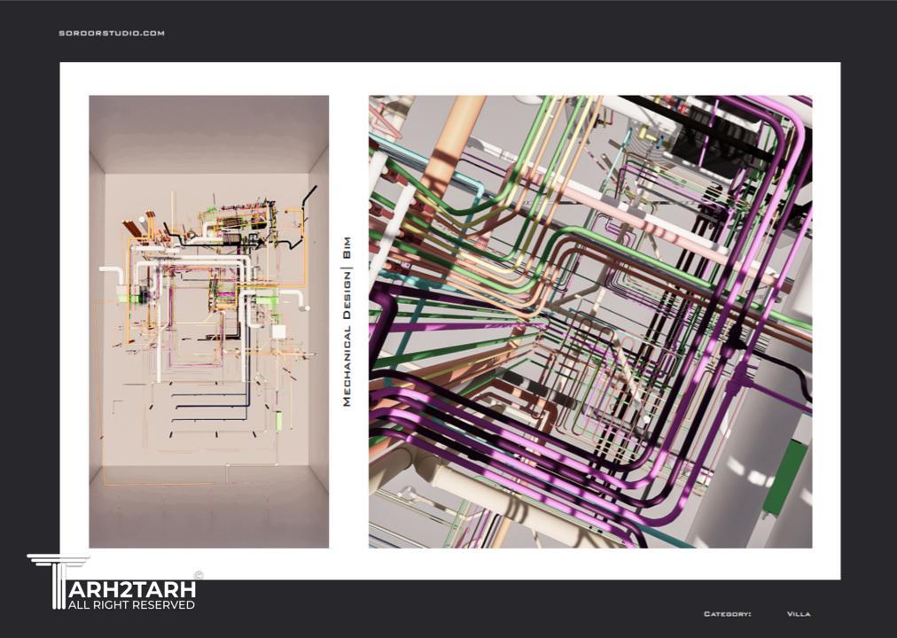 مدل سازی سه بعدی تاسیسات مکانیکی-BIM-ESP