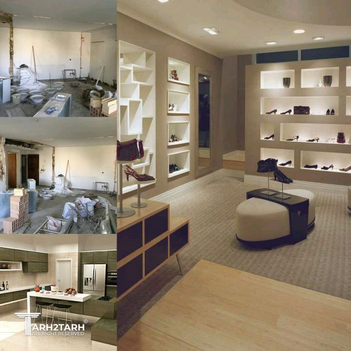 طراحی و اجرای بوتیک تجاری