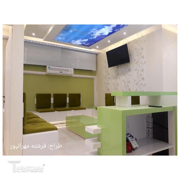 تصویر اجرا شده ی سالن انتظار