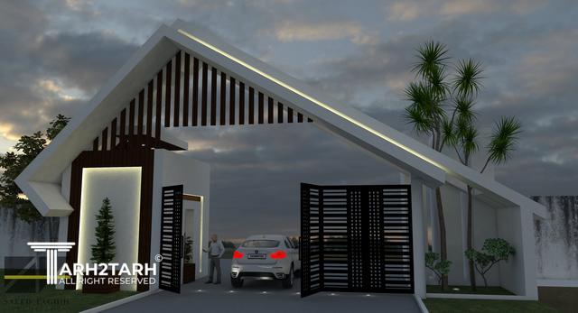 طراحی سردر ورودی