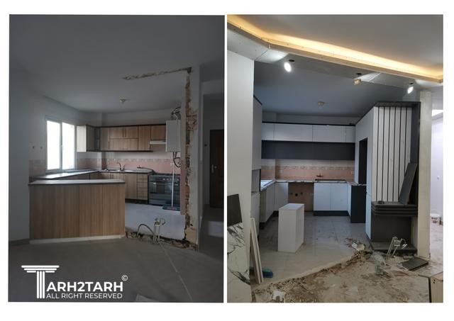 بازسازی (طراحی و اجرا)واحد مسکونی