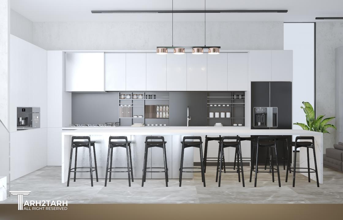 اشپزخانه طبقه همکف

