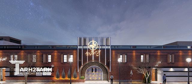 طراحی نما مجتمع آموزشی رهیار