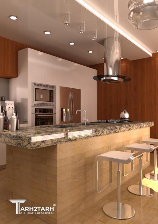 طراحی داخلی آشپزخانه