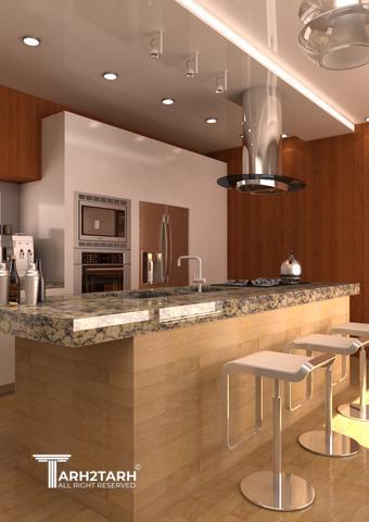 طراحی داخلی آشپزخانه