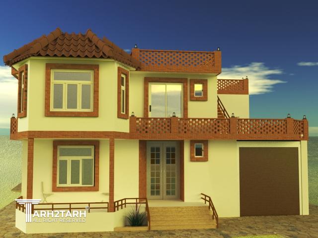 طراحی خانه ویلایی