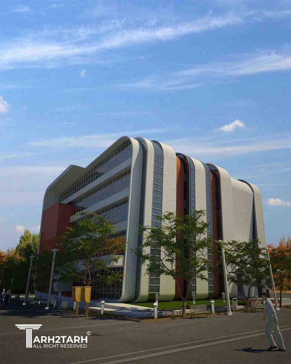 ساختمان اداری مرکز تحقیقات گیاهان دارویی دانشگاه آزاد اسلامی گرگان