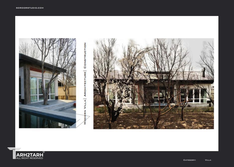 طراحی و اجرای ویلا