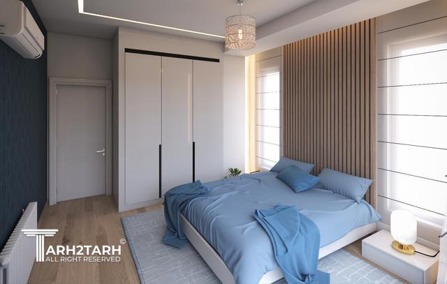 طراحی اتاق خواب ( سبک مدرن - مینیمال )