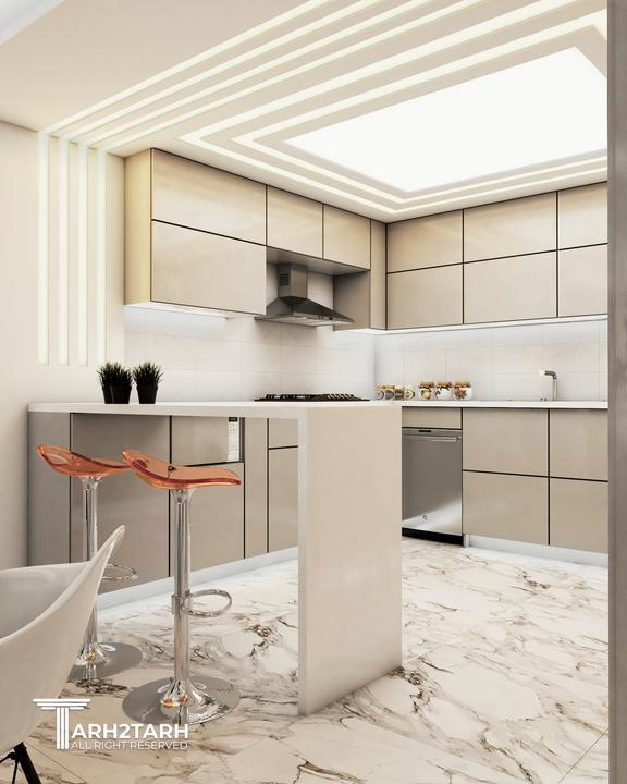 طراحی داخلی آشپزخانه