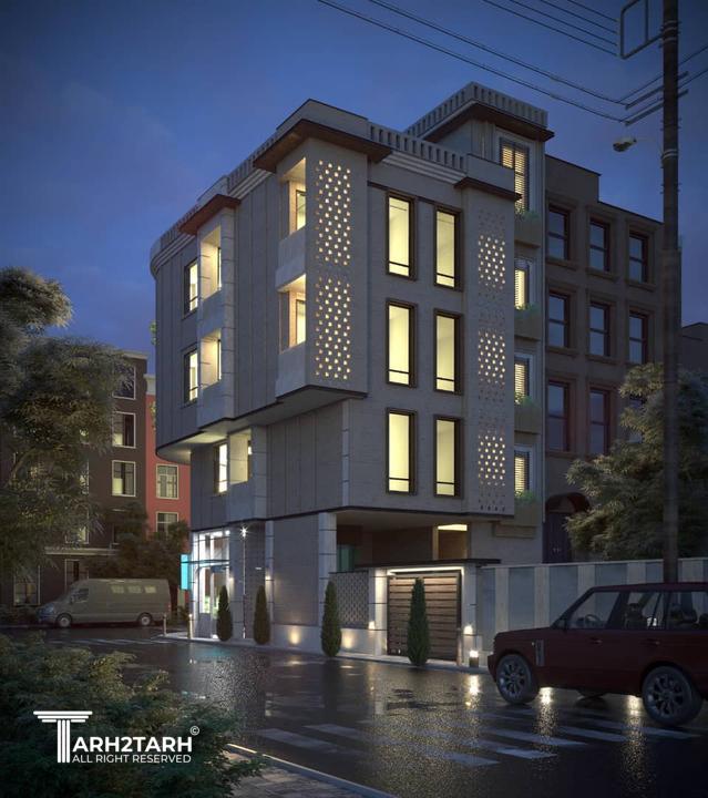 نمای بیرونی ساختمان