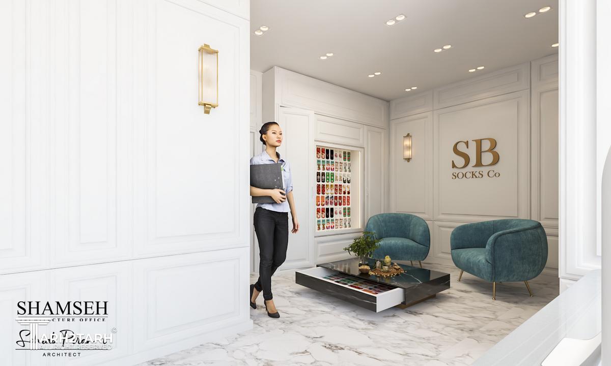 طراحی پروژه دفتر اداری 