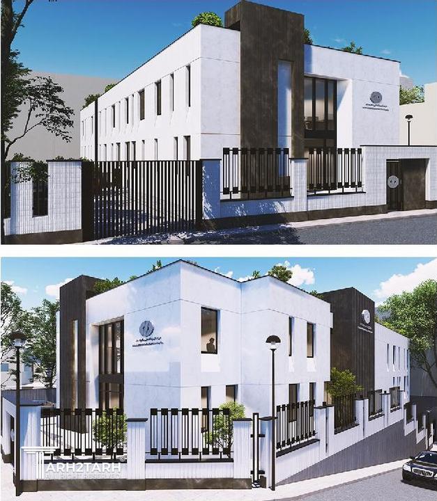 ساختمان مرکزی آزمایشگاه فنی مکانیک خاک استان البرز