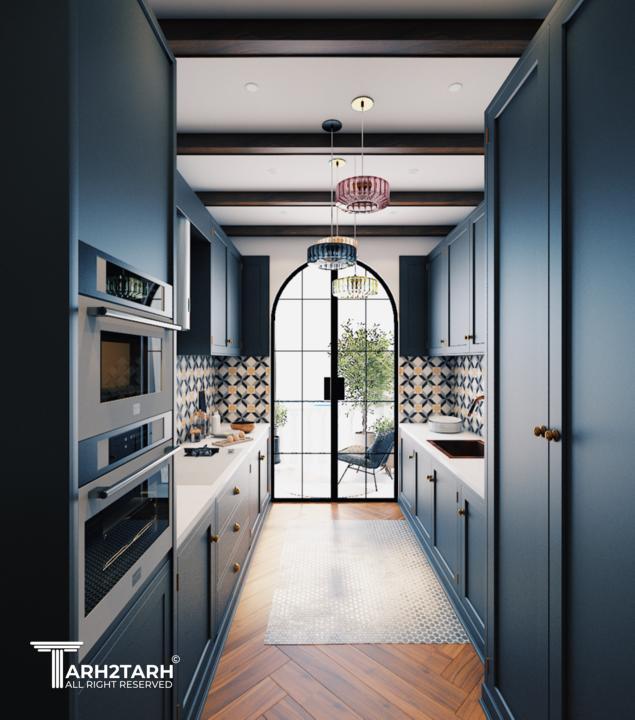طراحی آشپزخانه مراکشی
