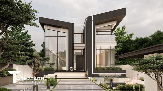 طراحی ویلا پیکسل