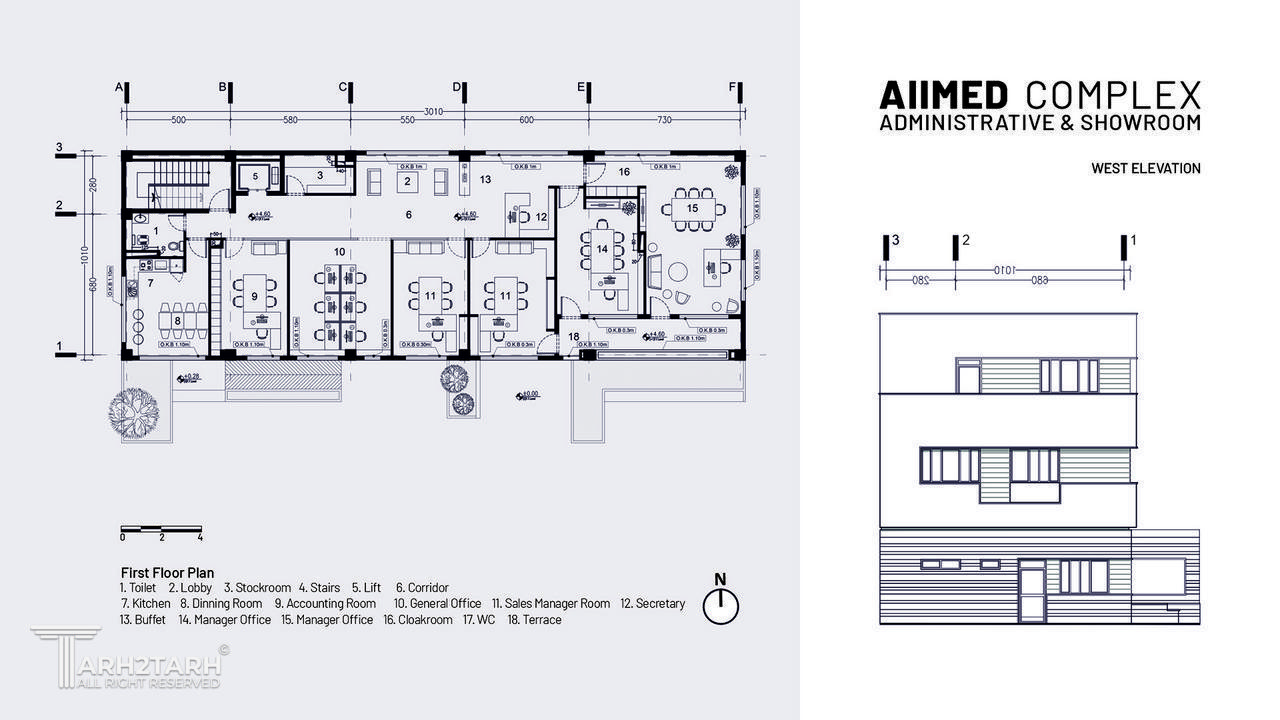 AllMeD - First Floor Plan