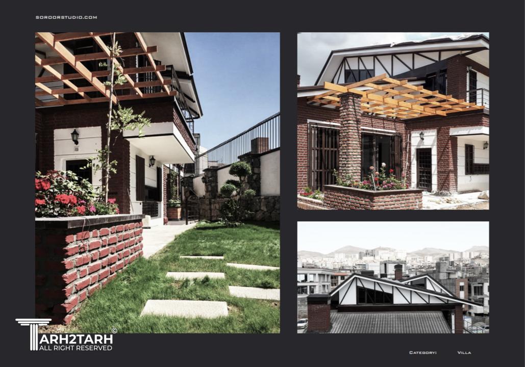 طراحی و اجرای ویلای مدرن