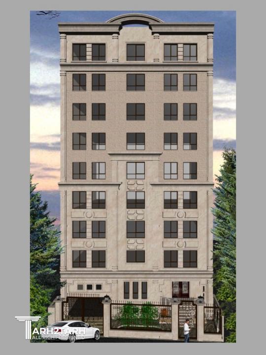 طراحی نمای شمالی 