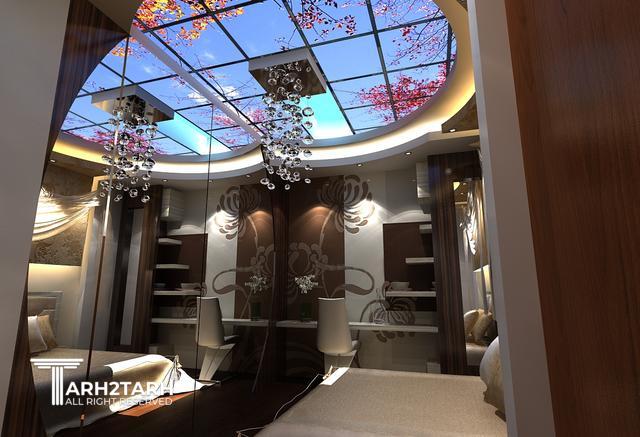 طراحی داخلی اتاق مستر