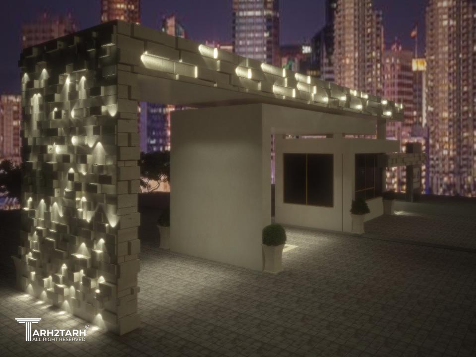 نور پردازی یونیت مجاور تجاری