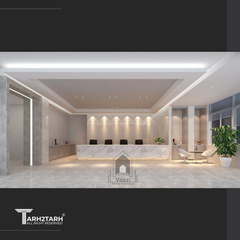 پروژه طراحی  داخلی  اداری