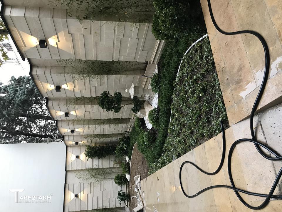 حیاط پروژه بوستان