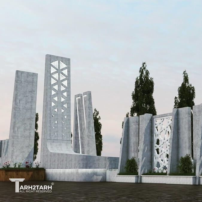 مسابقه طراحی بنای یادمان شهرستان آوج همدان
