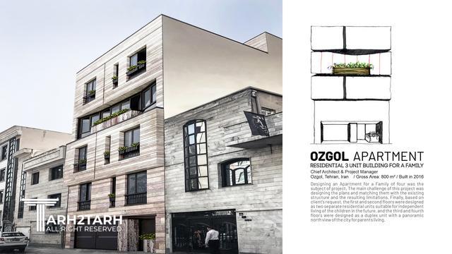 ساختمان مسکونی ازگل