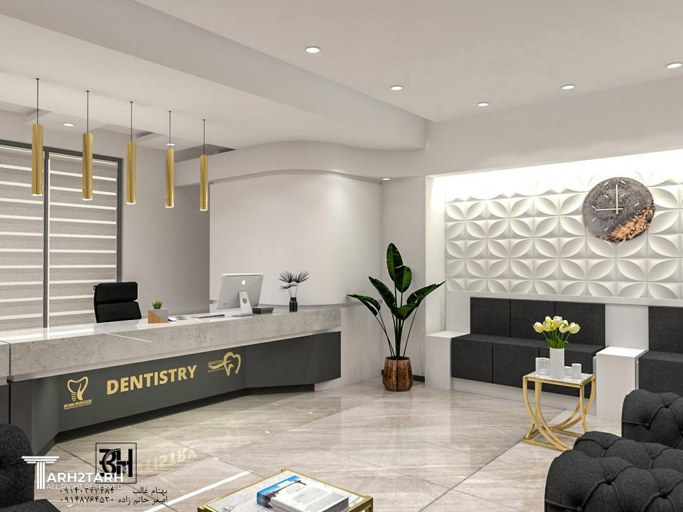 طراحی داخلی کلینیک دندانپزشکی دکتر آدی گوزل