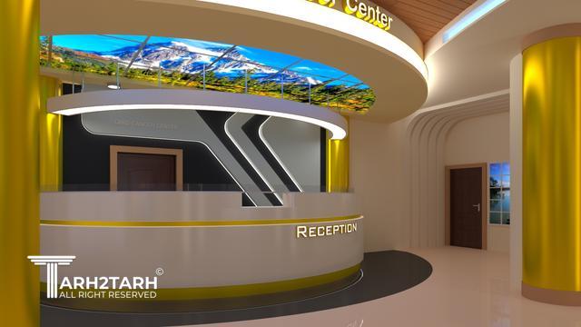 طراحی داخلی مرکز سرطان اهواز