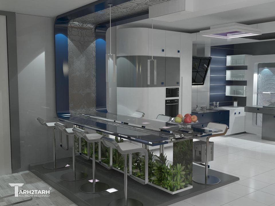 طراحی اشپزخانه و مطبخ