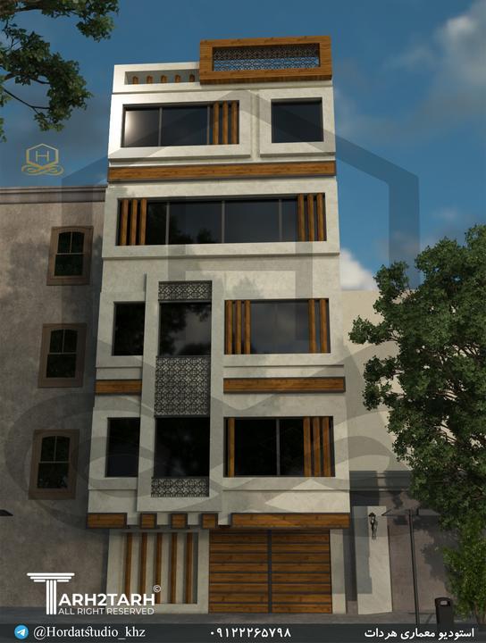 طراحی نما اصلی (رندر روز)