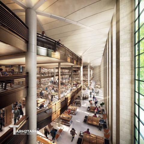 طراحی کتابخانه