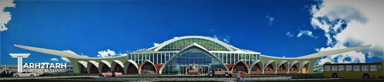 طراحی پیشنهادی ایستگاه راه آهن شهرکرد