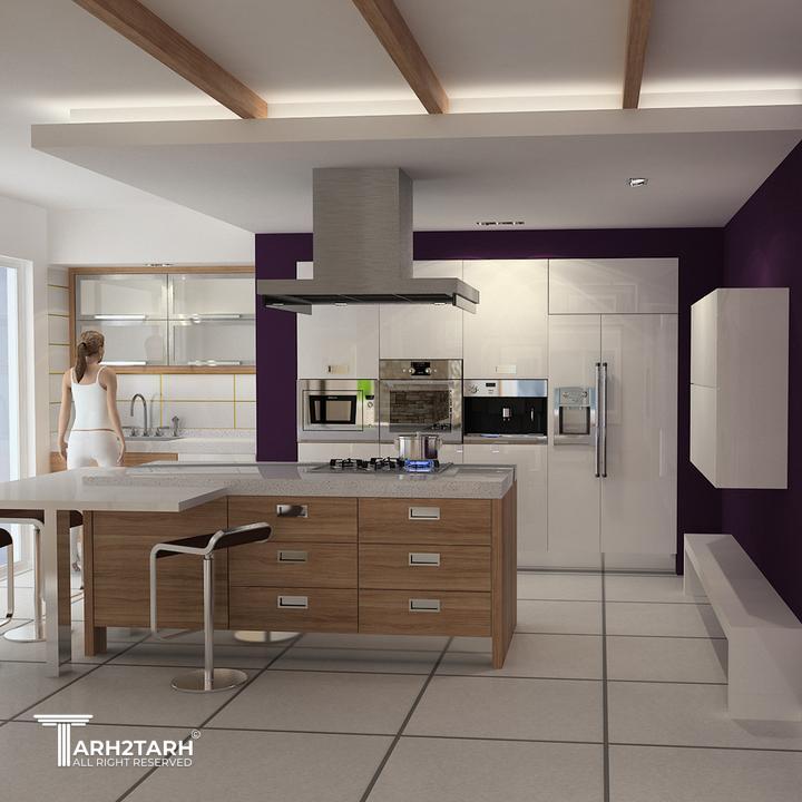 آشپزخانه مدرن آقای شجاعی