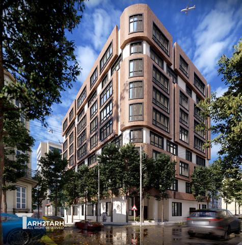 طراحی نمای مجتمع شمیران