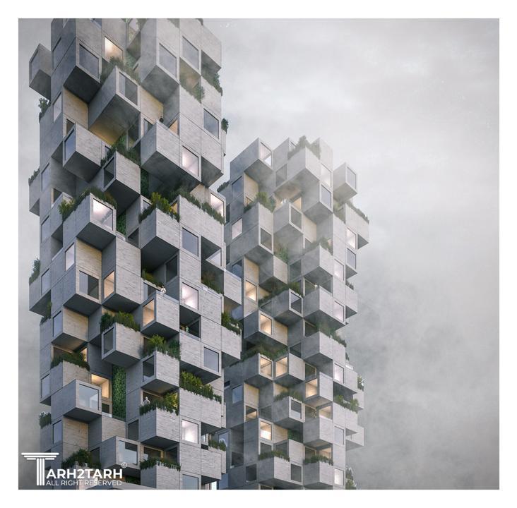 برج اقامتی میموزا