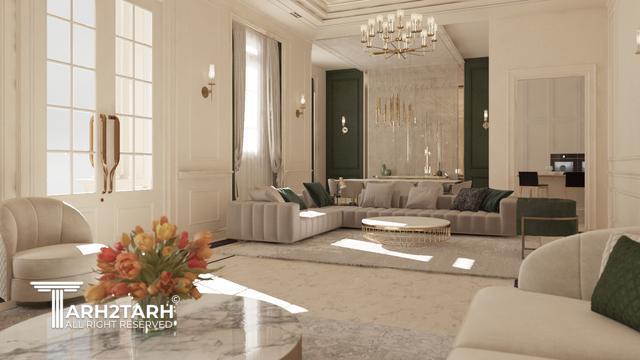 طراحی داخلی ویلا پرند