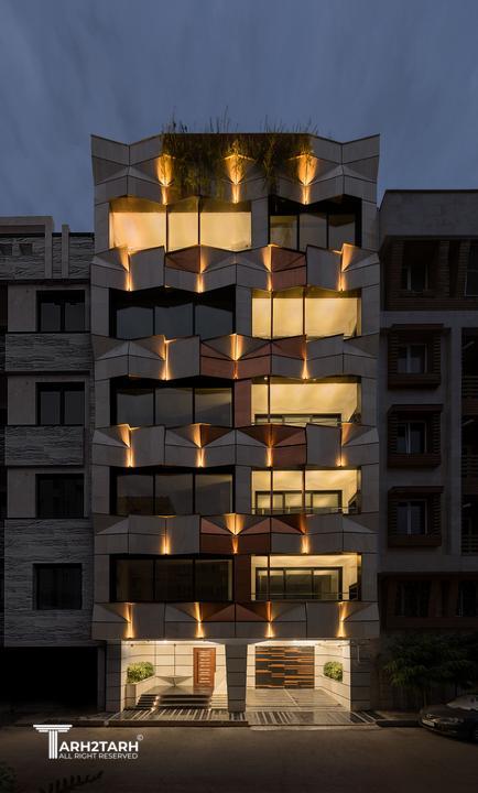 نمای شمالی_نورپردازی