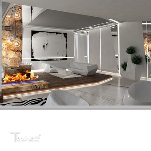 طراحی داخلی واحد مسکونی اجودانیه